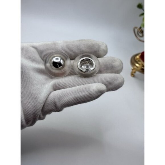 1970’s Vintage Pierre Cardin 14k Back Post Earrings- Gorgeous Vintage Earrings - Picture 12 of 15